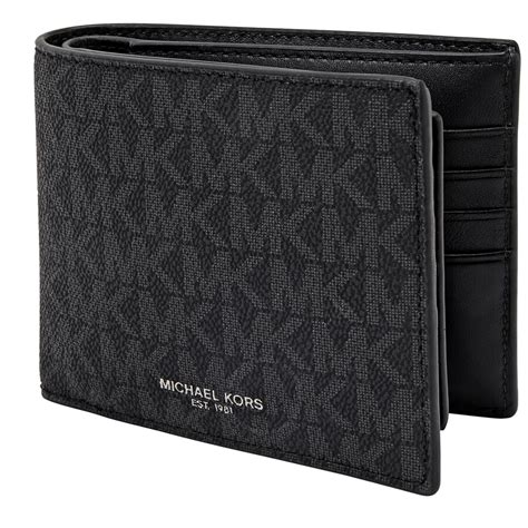 michael kors card case wallet|michel kors long men's wallet.